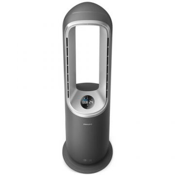 Purificator de aer 3 in 1 Philips AMF870/15, 70 mp, 10 viteze, 40 W, Functie de racire si incalzire (Gri)