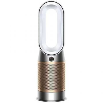 Purificator de aer Dyson HP09 Hot+Cool, Formaldehida, WiFi, Bluetooth, Filtru HEPA H13, Mod nocturn, Telecomanda, Argintiu