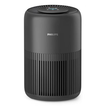 Purificator de aer inteligent Philips PureProtect Mini seria 900 AC0951/13, 250 m3/h, 65 mp, Filtre HEPA si carbon activ (Gri)