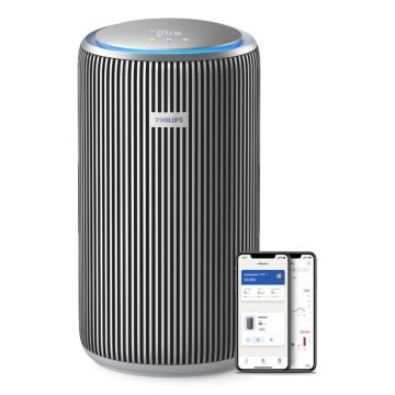 Purificator de aer Philips AC4220/12 seria 4200, 2x filtru NanoProtect HEPA, 600 m3/h (Argintiu)